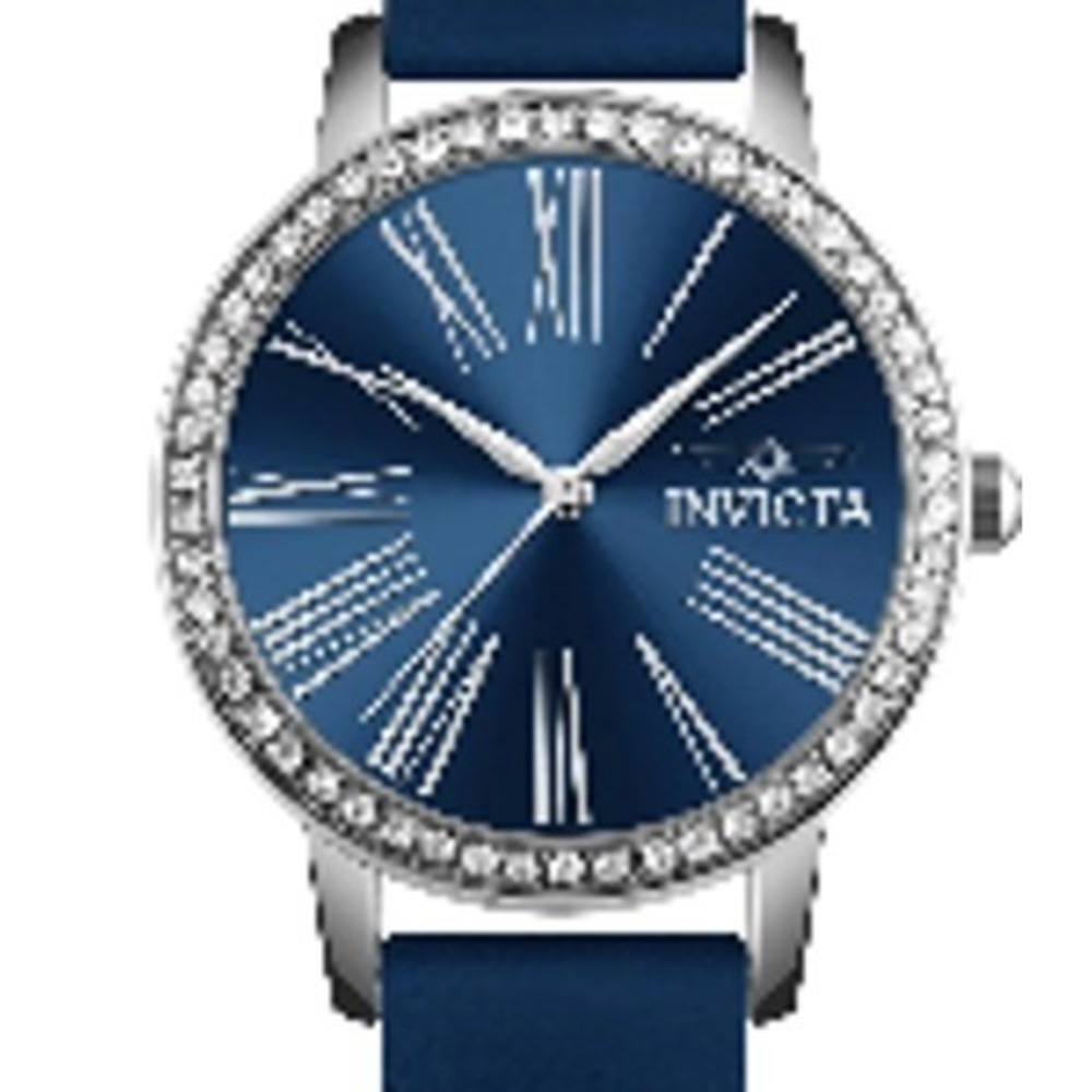 70443 - Invicta Celestial Lady 31mm Silver Tone  Blue Metal Dial Blue Band  (9)
